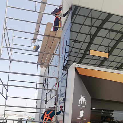DIŞ CEPHE CAM TEMİZLİĞİ